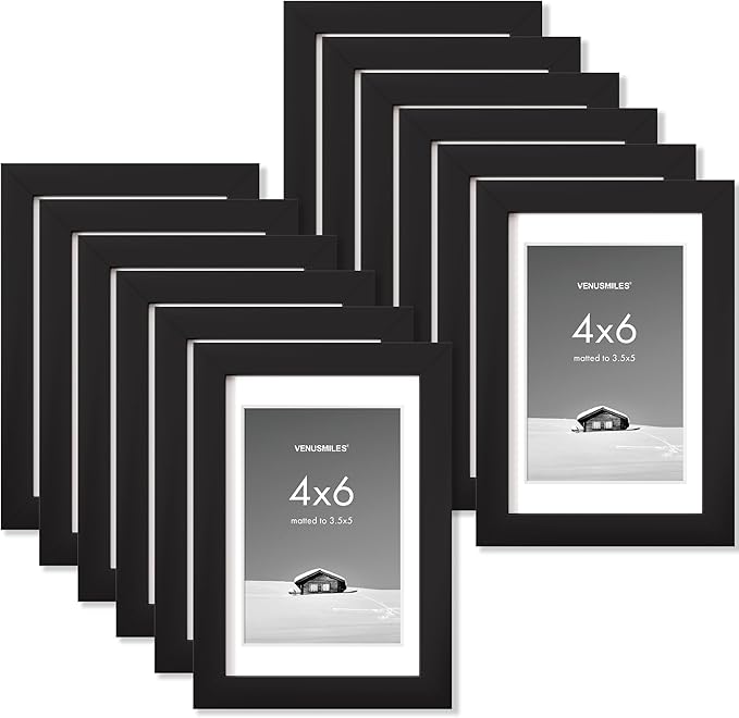4x6 inch Picture Frame, 4x6 Photo Frames by Venusmiles