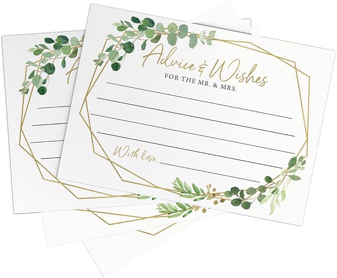 Printed Party Advice and Wishes - Image 2