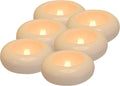 Aignis 6pcs Flameless LED Floating Candles, 120+ Hours Glow Time, 3 Inch by Aignis