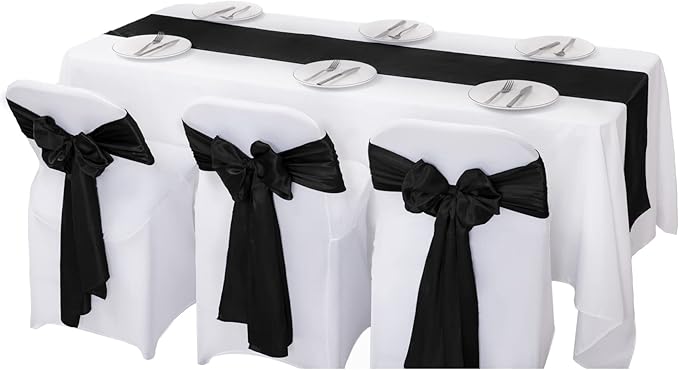 12Pack Table Runner 12 x 108 Inches Satin Silk Table Runner - Image 5
