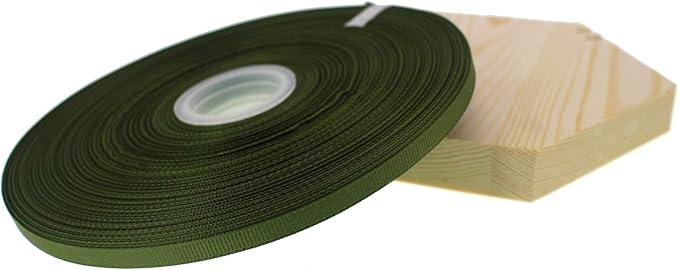 Jesep One Roll 100 Yards 1/4" Soild Grosgrain Ribbon Boutique Gift Wrapping - Image 2