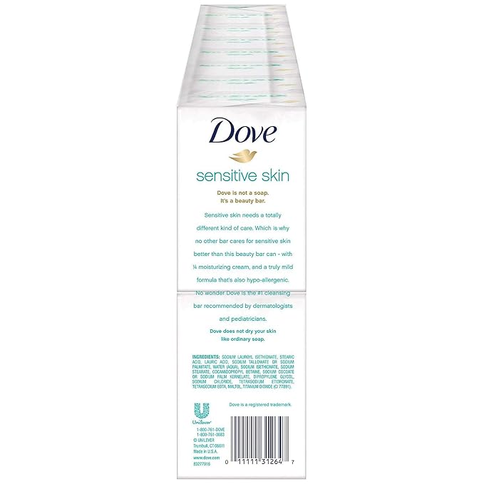 Dove Sensitive bar Soap - Image 4