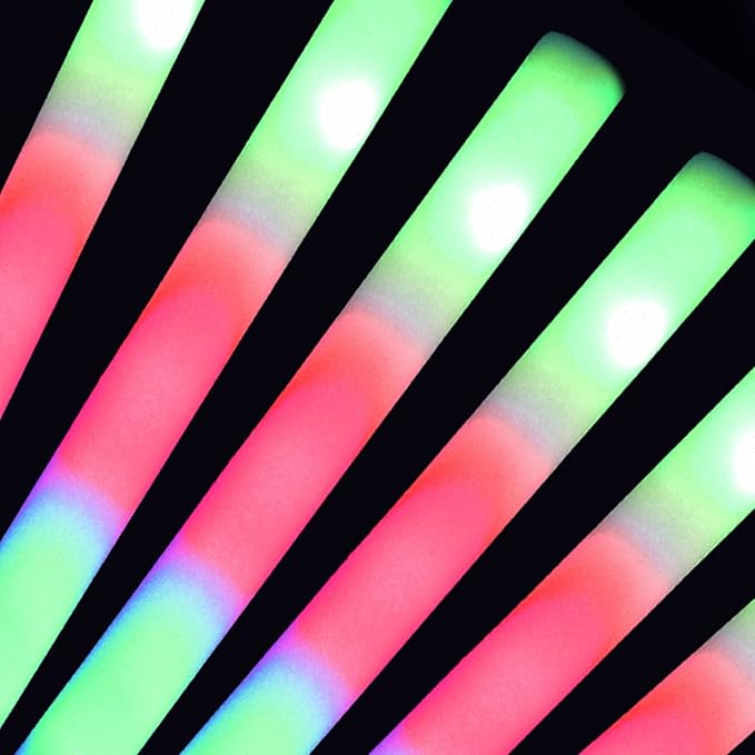 150 LED Party Foam Light Sticks Batons Wand - Image 5