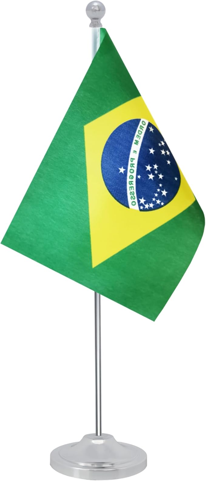 Brazil Desk Flag, Brazilian Table Office Flag by Unknown