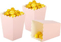 Pink Popcorn Boxes Mini Pack of 24, Paper Popcorn Container by AimtoHome