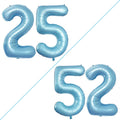 GOER Number 25 Balloons for 25th Birthday Party Decorations, 42 Inch Jumbo Foil by GOER