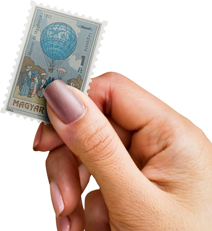 IMPACTO COLECCIONABLES – 100 Airplane-Themed Stamps Collection - Image 4