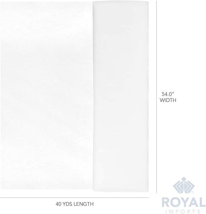 Royal Imports 54” Fabric Tulle Bolt - Image 6