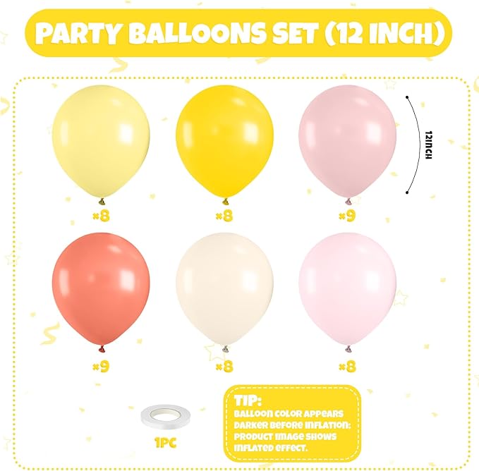 Pink and Yellow Balloon - Image 2