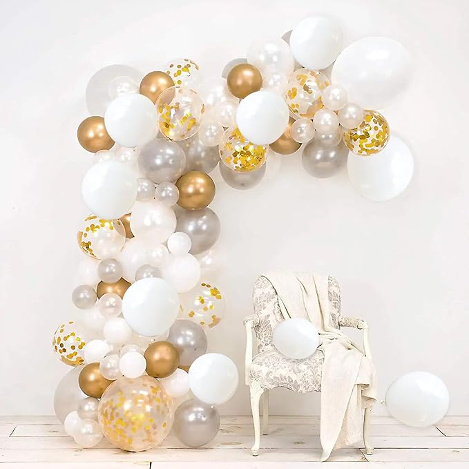 110pcs White Balloon 12 inch - Image 7