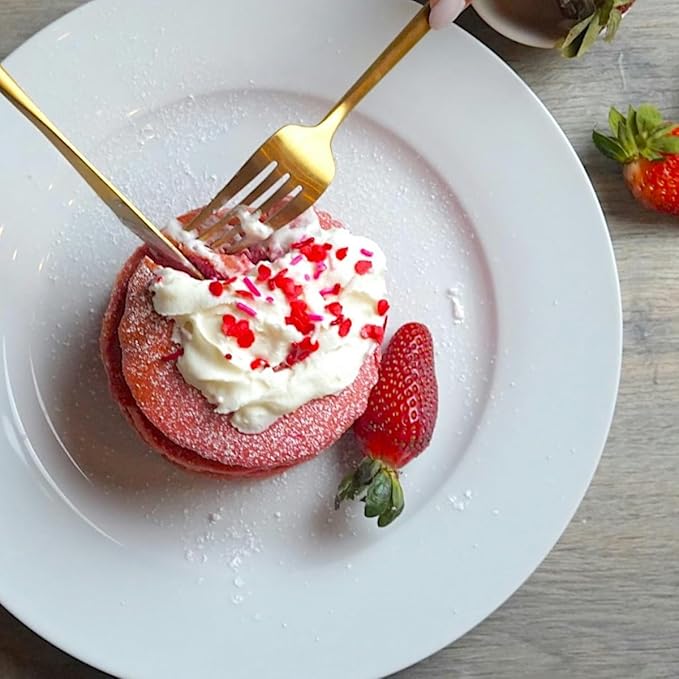 Cake Knife and Server Set with 6 Cake Forks Heavy Duty Thickened 18/0 Stainless - Image 5