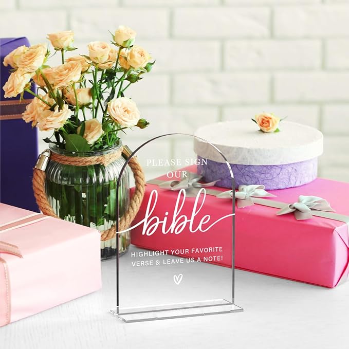 Acrylic Wedding Sign Wedding Signs - Image 4