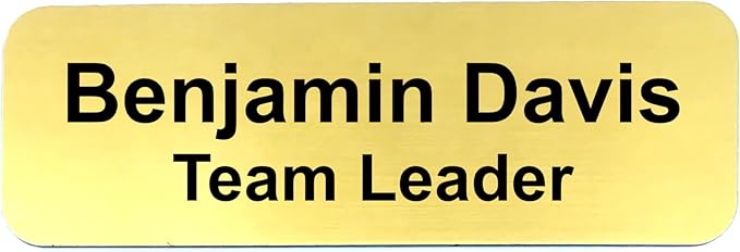 Custom Laser Engraved Name Tag Badges - Image 8