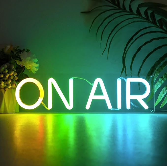 Ulalaza Smart RGB & Color Flow Effect Better On air LED Neon Sign - Image 2