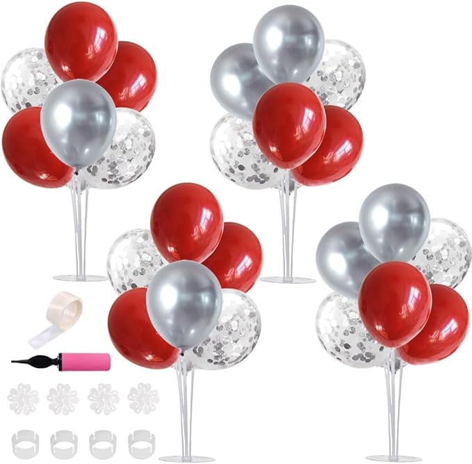 TONIFUL 4 Centerpieces Table Stand, Anniversary, Graduation Decorations - Image 7
