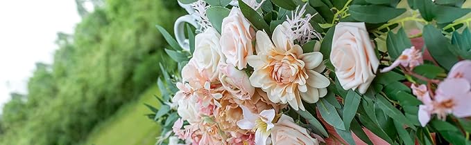 Wedding Arch Flowers, Artificial Flowers - Image 8