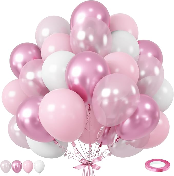 Pink Balloon Set by TAOYE