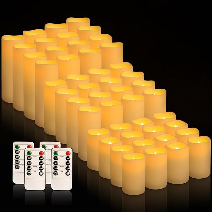 48-Pack LED Flameless Candles - Image 4