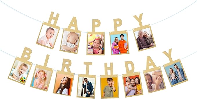 Birthday Photo Banner, Suitable by AVlovasd