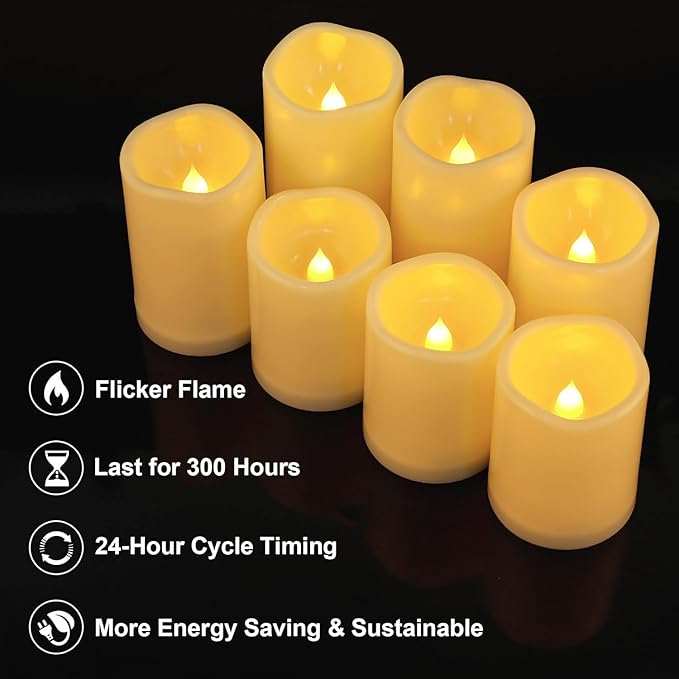 Aignis 14pcs Flameless LED Candles Battery Operated - Image 4