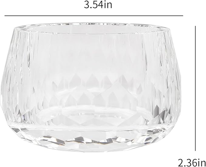 kitCom Crystal Jewelry Jar, Crystal Wedding Candy Buffet Jar, Home Decoration - Image 2