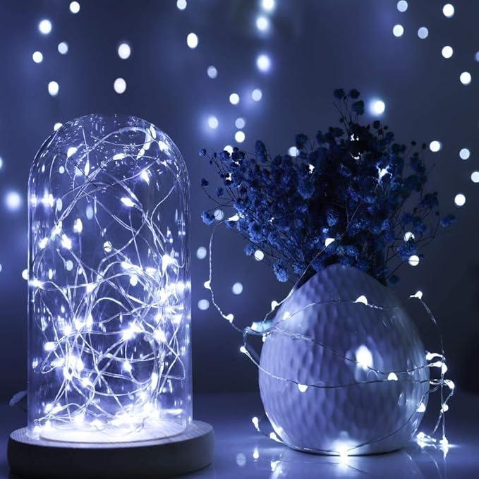 3 Pack Rechargeable String Fairy Lights 10ft 30 LED, Christmas Starry Lighting - Image 5