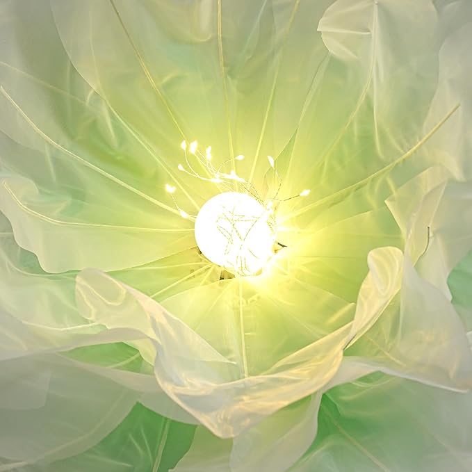 Wedding Giant Electric Artificial Flower, Auto Blooming Artificial Flowers - Image 2