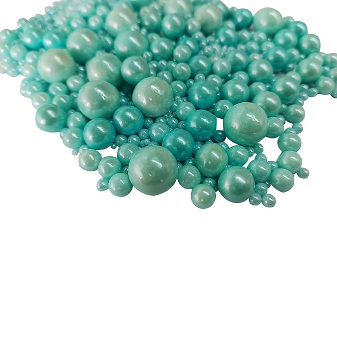 Edible Blue Sugar Pearls Candy Sprinkles 120G/ 4.23Ounce Baking Cake Sprinkles - Image 3