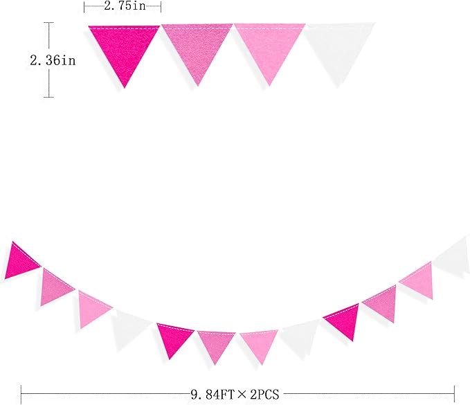 Hot Pink Party Decorations - Image 2