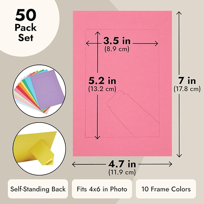 Juvale Cardstock Picture Frames - Image 5