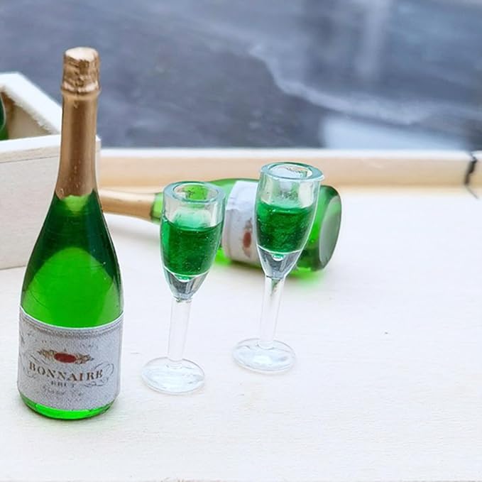 Miniature Champagne Bottle by RillyRellow