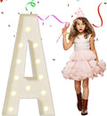 eufony Marquee Letters 4 Feet Tall, 4 FT Marquee Light Up Letters, Giant Light by eufony