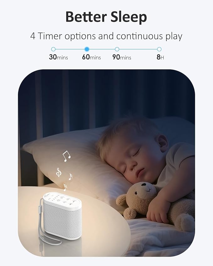 Portable Travel Sound Machine for Adults, Baby Sleeping - Image 6