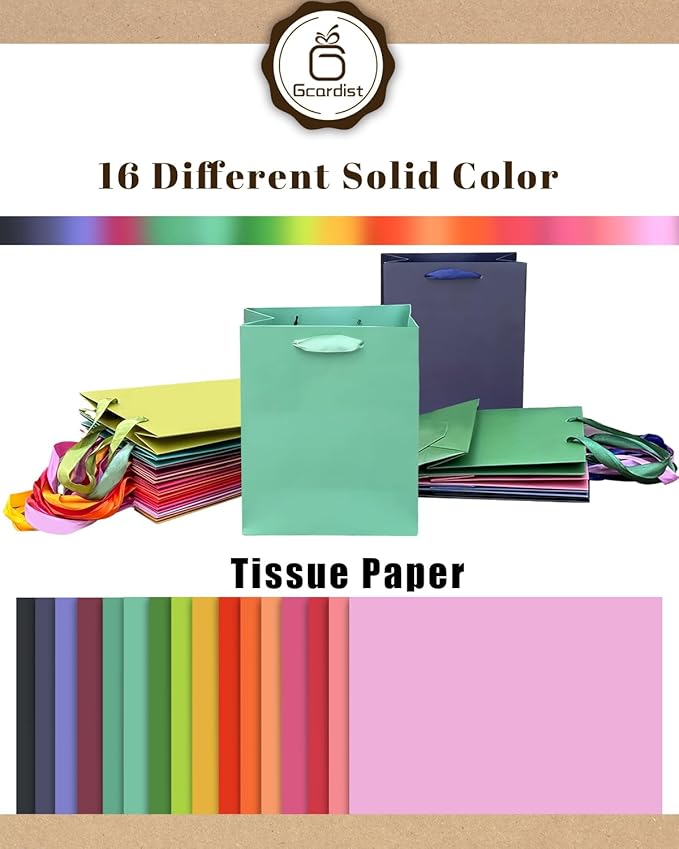 Gcardist 16 Colors Gift Bags - Image 4