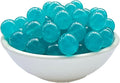 Stone Beads 8mm 100pcs Lake Blue Chalcedony Beads Round Loose Gemstones Beads by ABOKOY