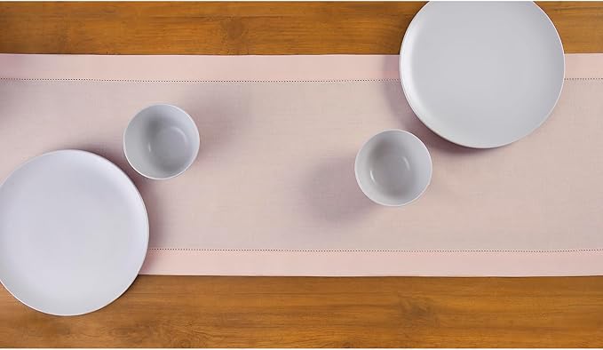 Solino Home Pink Table Runner 90 Inches Long - Image 5