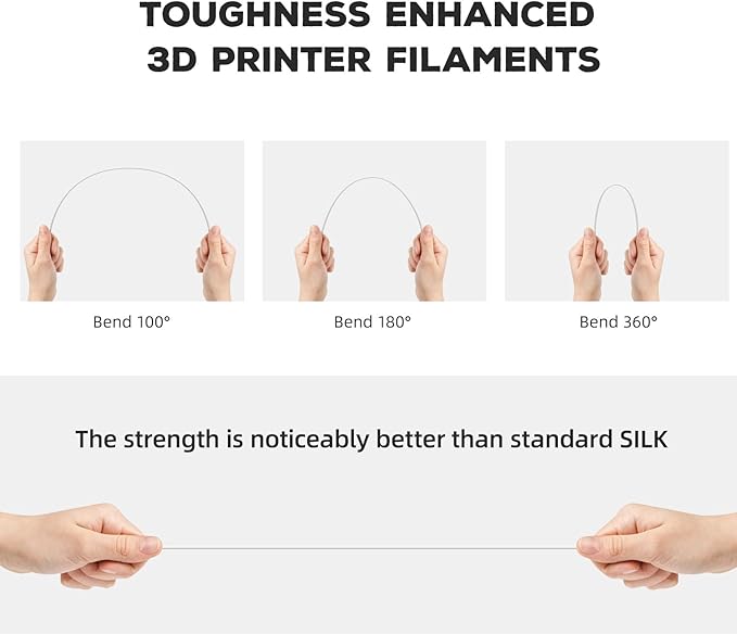 FLASHFORGE PLA Filament 1.75mm, 3D Printer Filament 1kg Spool, Dimensional - Image 4