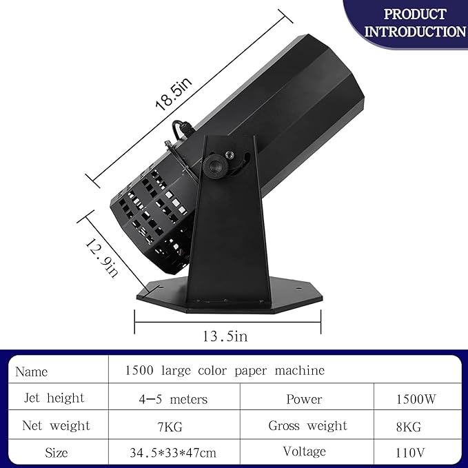 Professional Electric Confetti Machine - Image 7