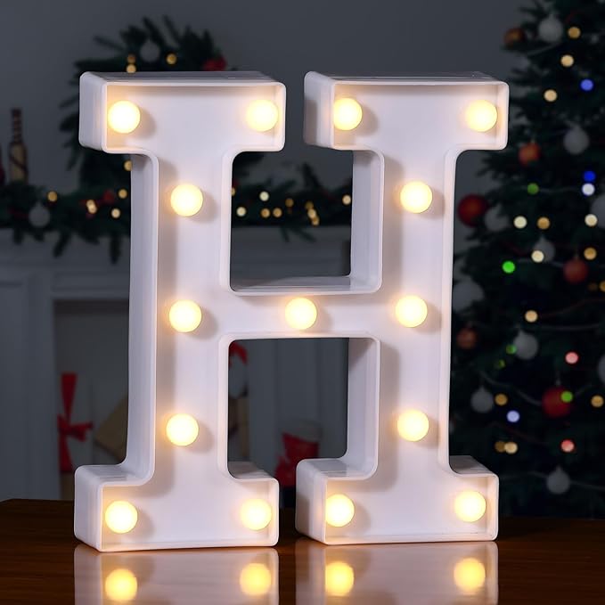 Foaky LED Letter Lights Sign Marquee Light Up Letters Sign by Foaky