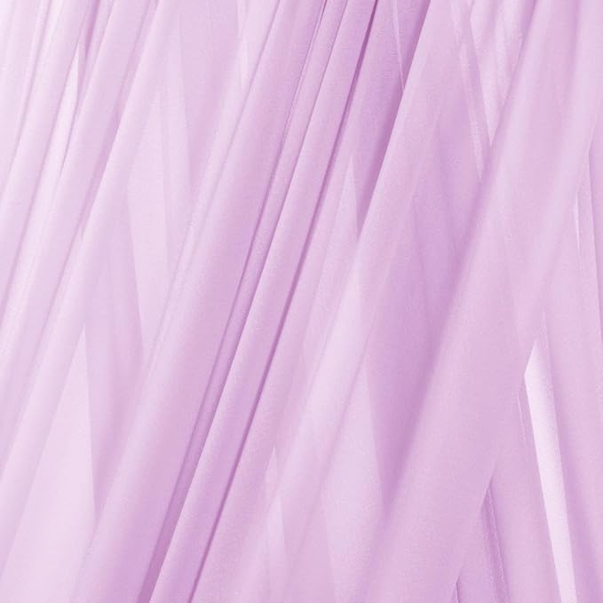 MLMC Lilac Purple Wedding Arch Draping Fabric 1 Panel 29" x 20 FT Extra Long - Image 5