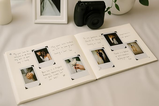 Wedding Guest Book – Personalized Polaroid Guest Book - Image 4