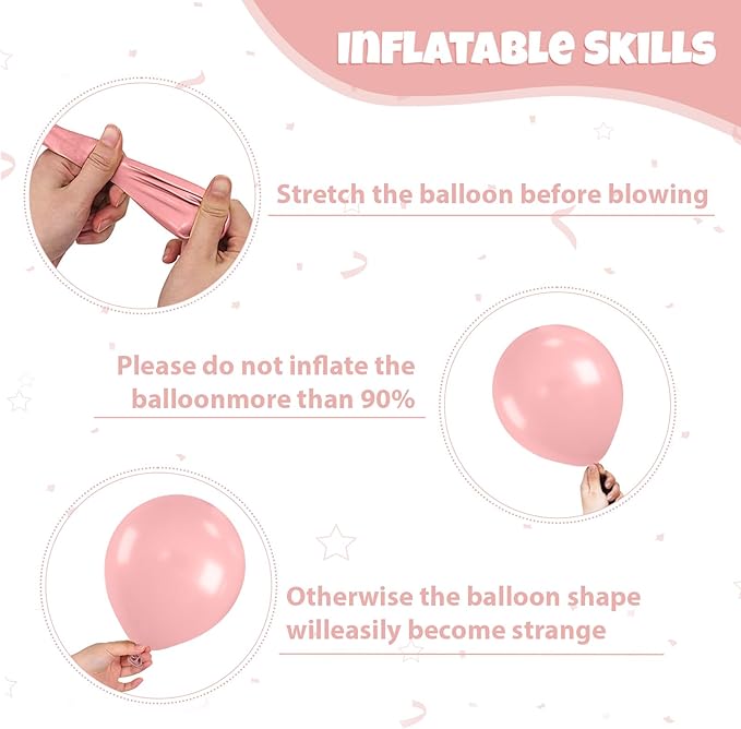 Pink and Gold Balloons - Image 2