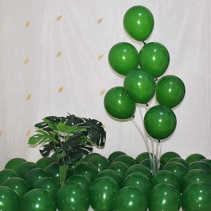 400 Pack Green Balloons 5 Inch Dark Green Latex Mini Small Balloon - Image 3