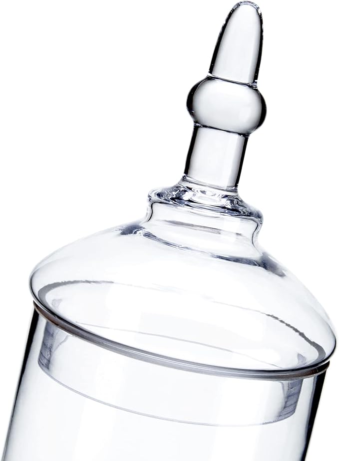 Glass Apothecary Jars, Decorative Wedding Candy Organizer Canisters - Image 3