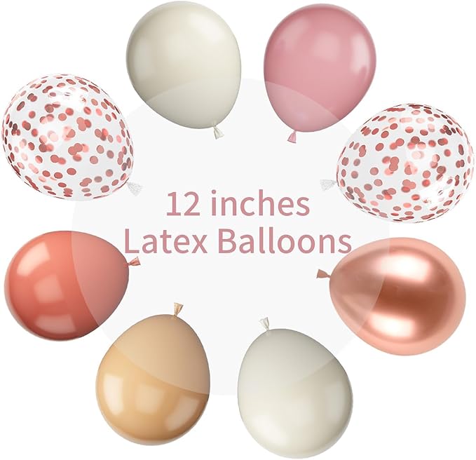 Dusty Pink Balloons - Image 2