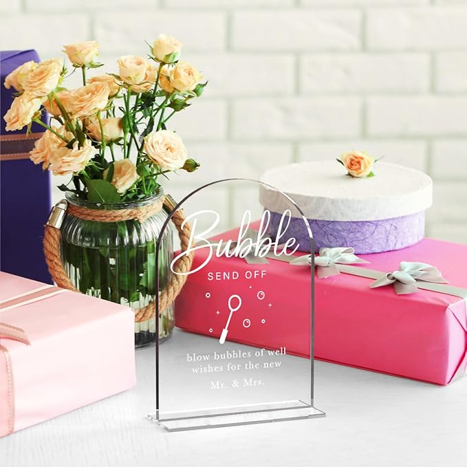 Acrylic Wedding Sign Wedding Signs - Image 4