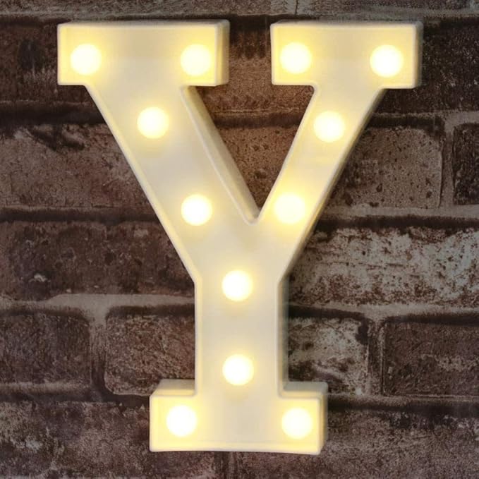 Pooqla LED Marquee Letter Lights Sign, Light Up Alphabet Letter - Image 8