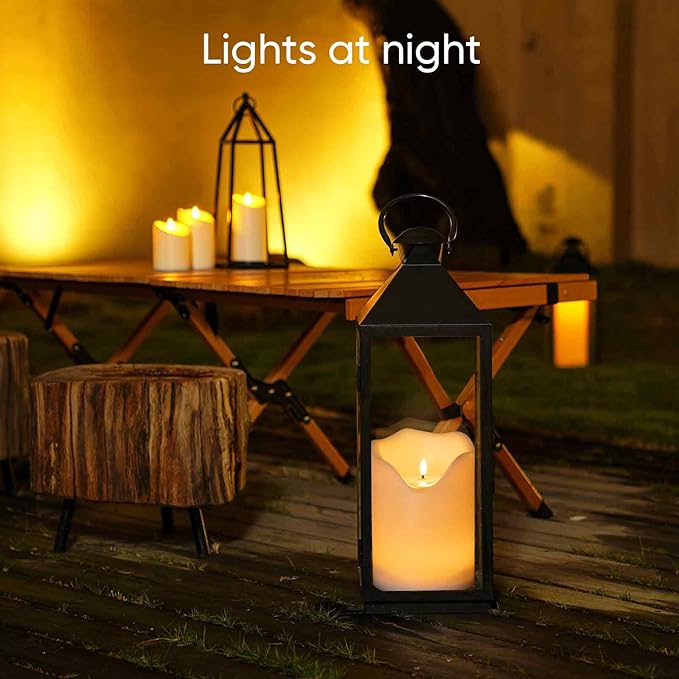 Homemory 6.3" x 8" Extra Large Outdoor Waterproof Candle - Image 3