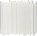 White Paper Drinking Straws Bulk, 7.75" Long, 0.24" Diameter by chunspak