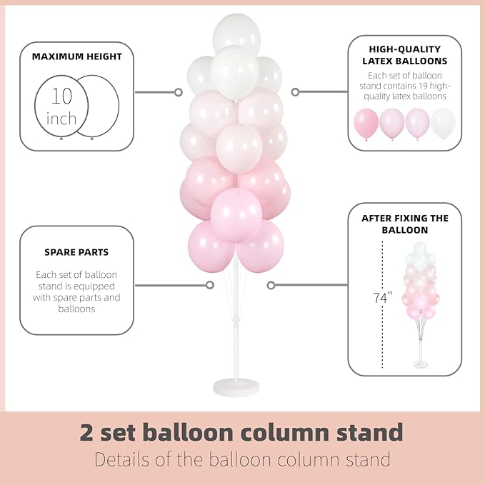 Balloon Column Kit Set of 2 - Image 3